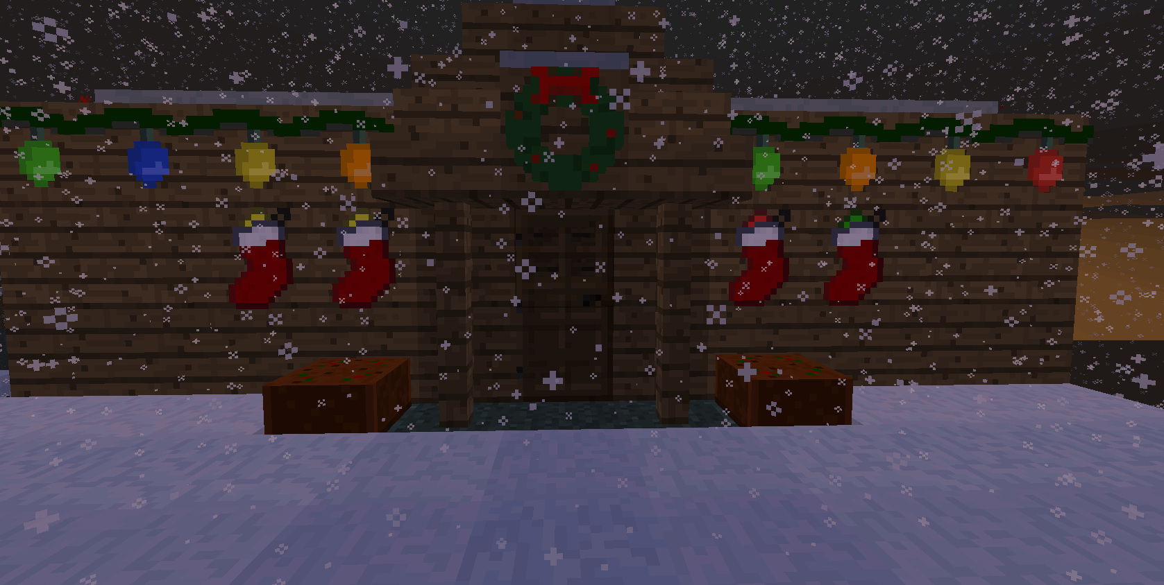 Minecraft 1.4.7/1.4.6 — ChristmasCraft / Новогодний мод