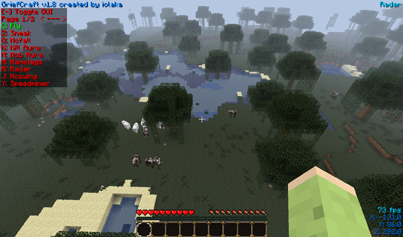 Fly hack для майнкрафт 1.6.2